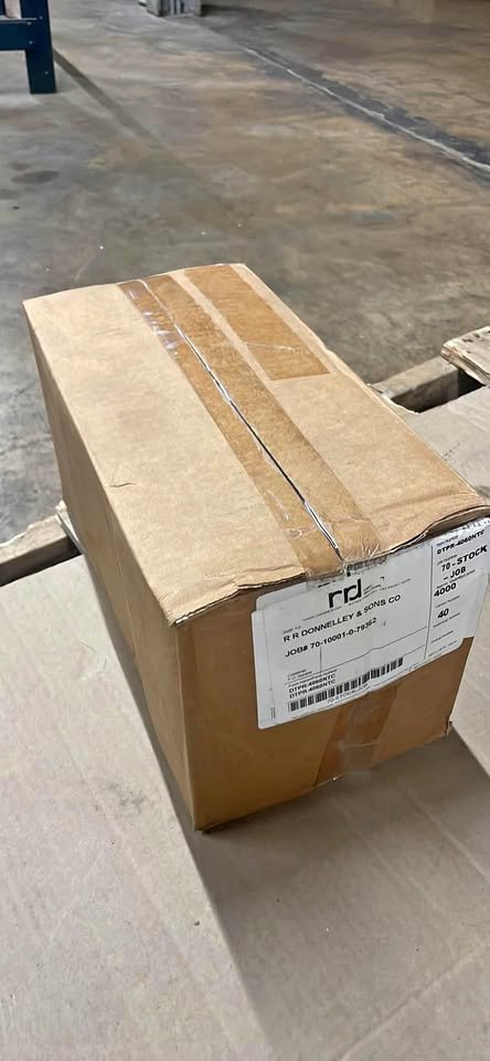 6000 4x6 fanfold direct thermal shipping labels perforated label - Image 5