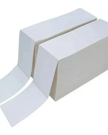 6000 4x6 fanfold direct thermal shipping labels perforated label